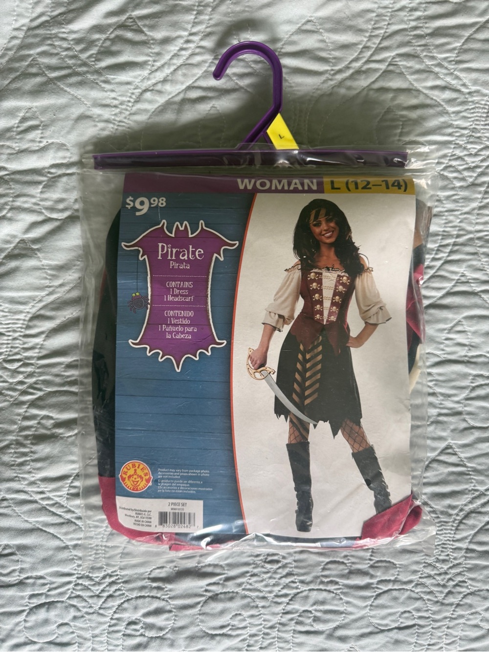 Women's Red and Black Pirate Costume - Halloween Outfit